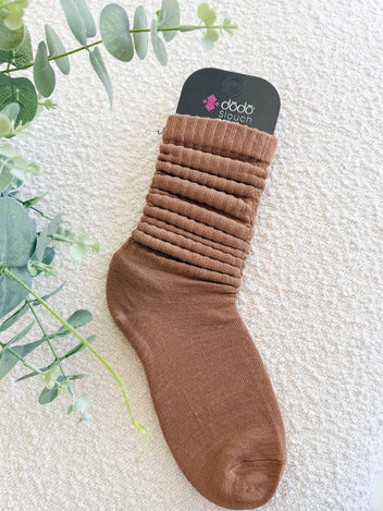 Slouchy Knit Socks