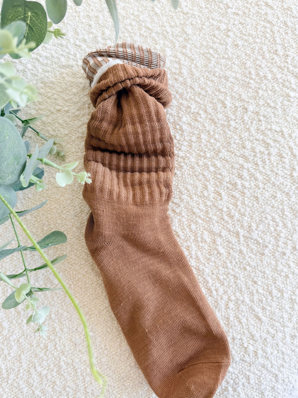 Slouchy Knit Socks
