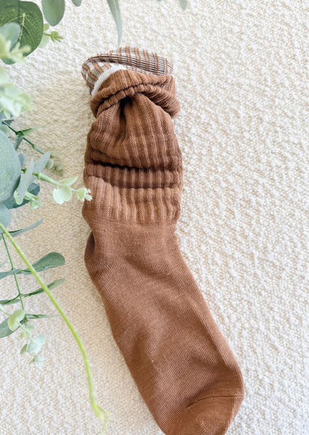 Slouchy Knit Socks product view
