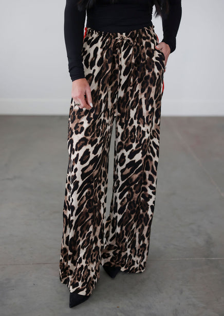 Robin Leopard Print Pants product view