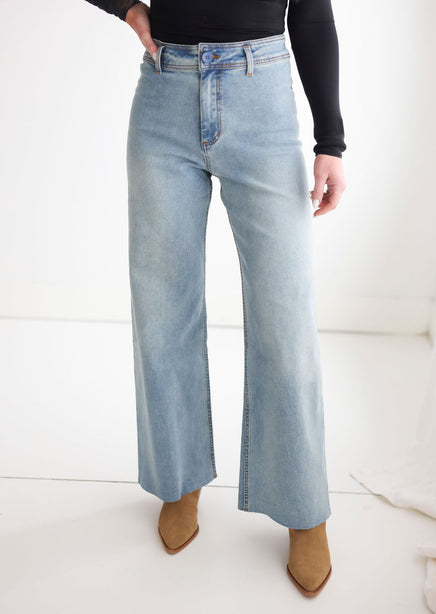 Amelia Wide Leg Jean product view