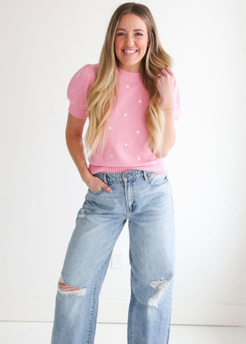 Keri Polka Dot Sweater