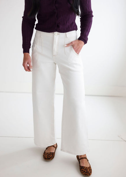 Mande Risen Wide Leg Jeans product view
