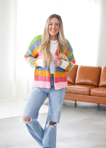 Ginny Striped Cardigan