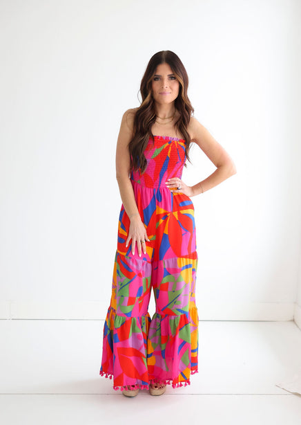 Teri Strapless Jumpsuit product view