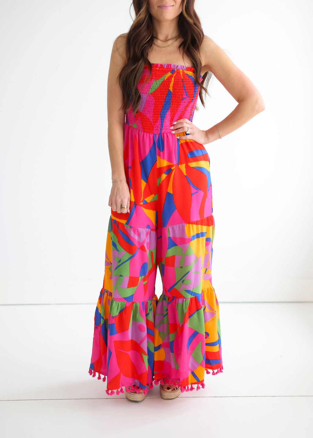 Teri Strapless Jumpsuit