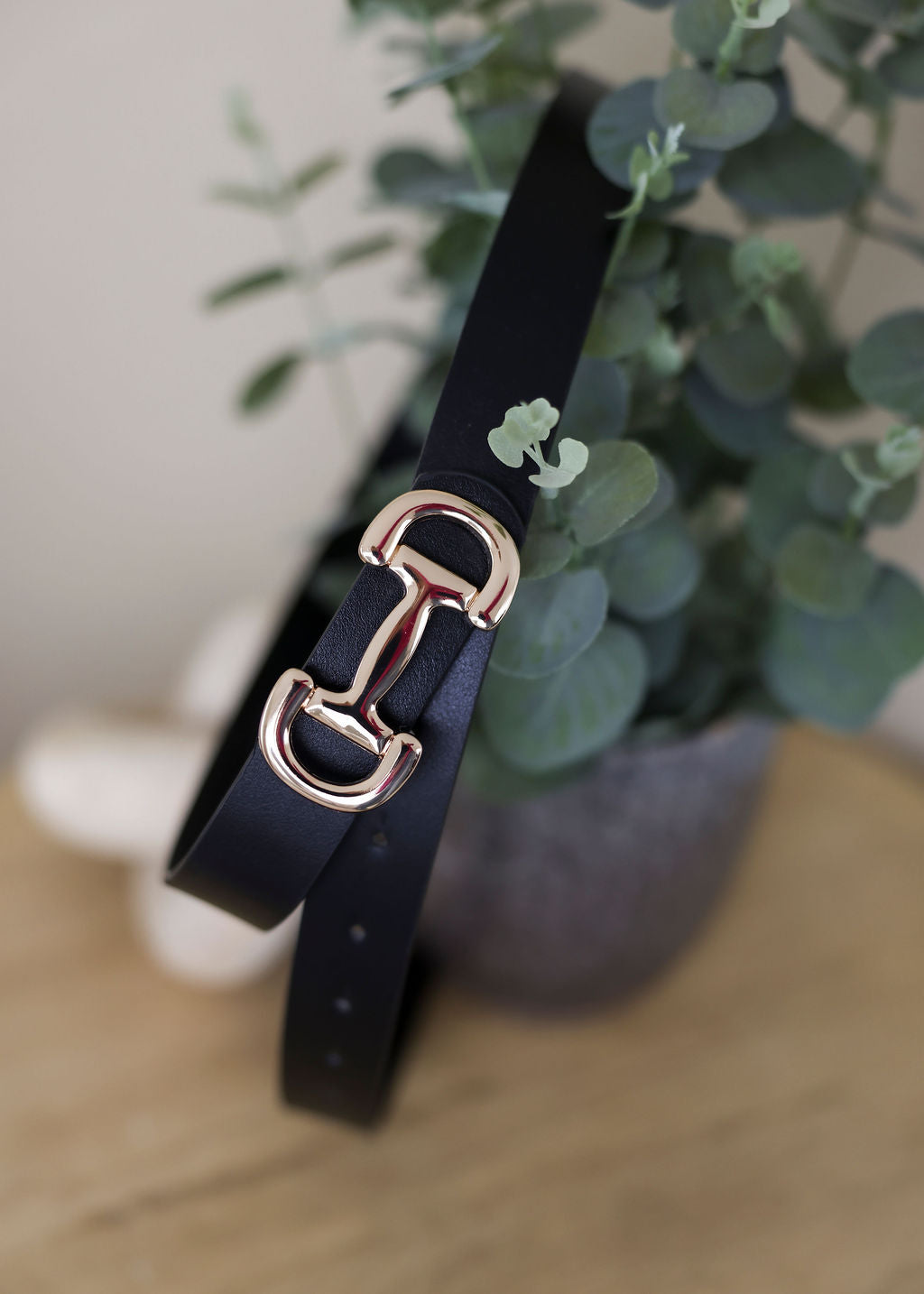 Modern Horse Bit Buckle Belt