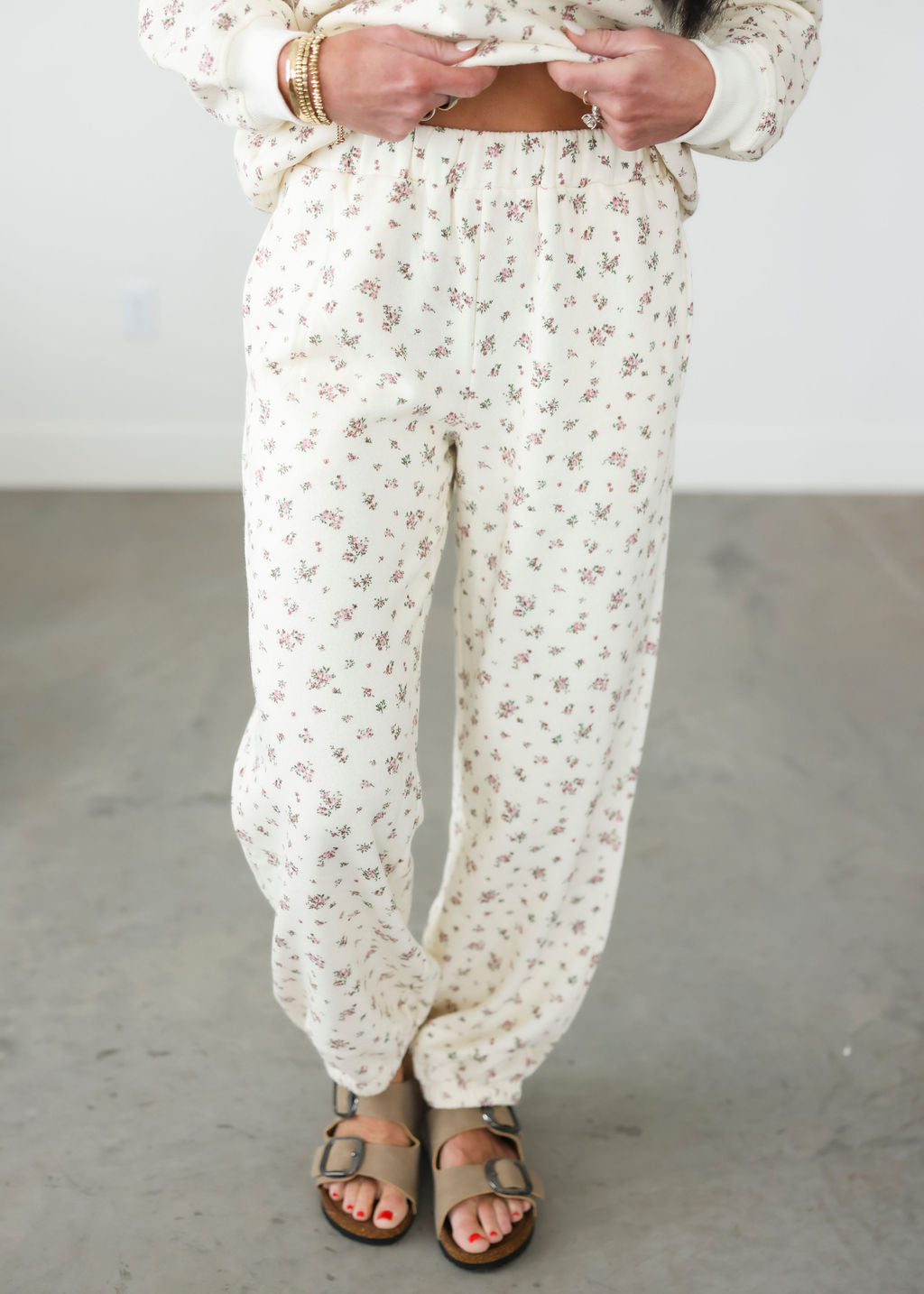 image of Keran Floral Joggers