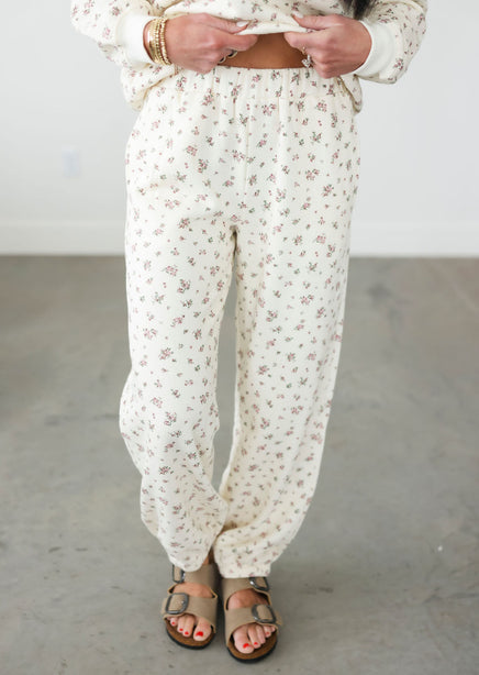 Keran Floral Joggers product view