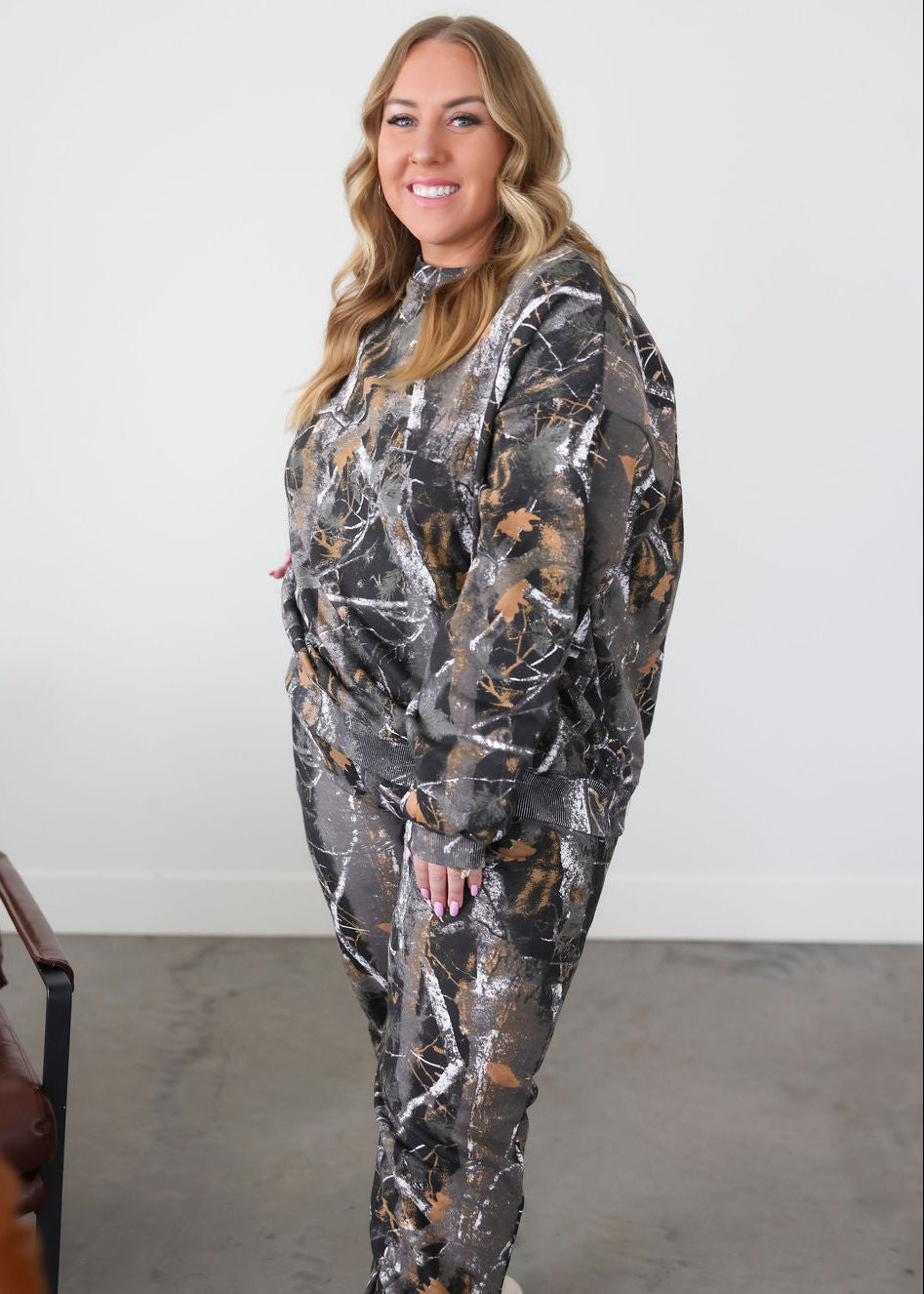 Backwoods Camo Crew by Lily & Lottie