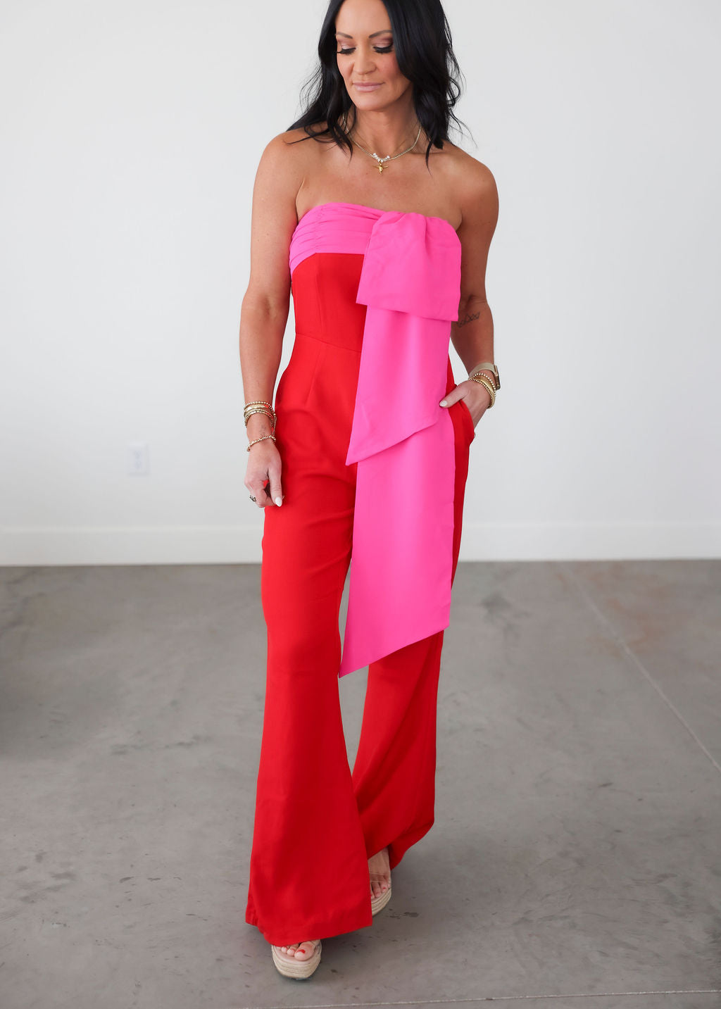 Gerri Strapless Jumpsuit