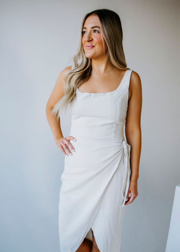 Rayven Wrap Midi Dress