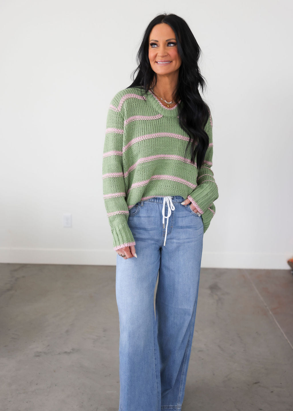 Stelle Striped Sweater
