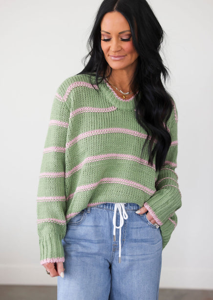 Stelle Striped Sweater product view
