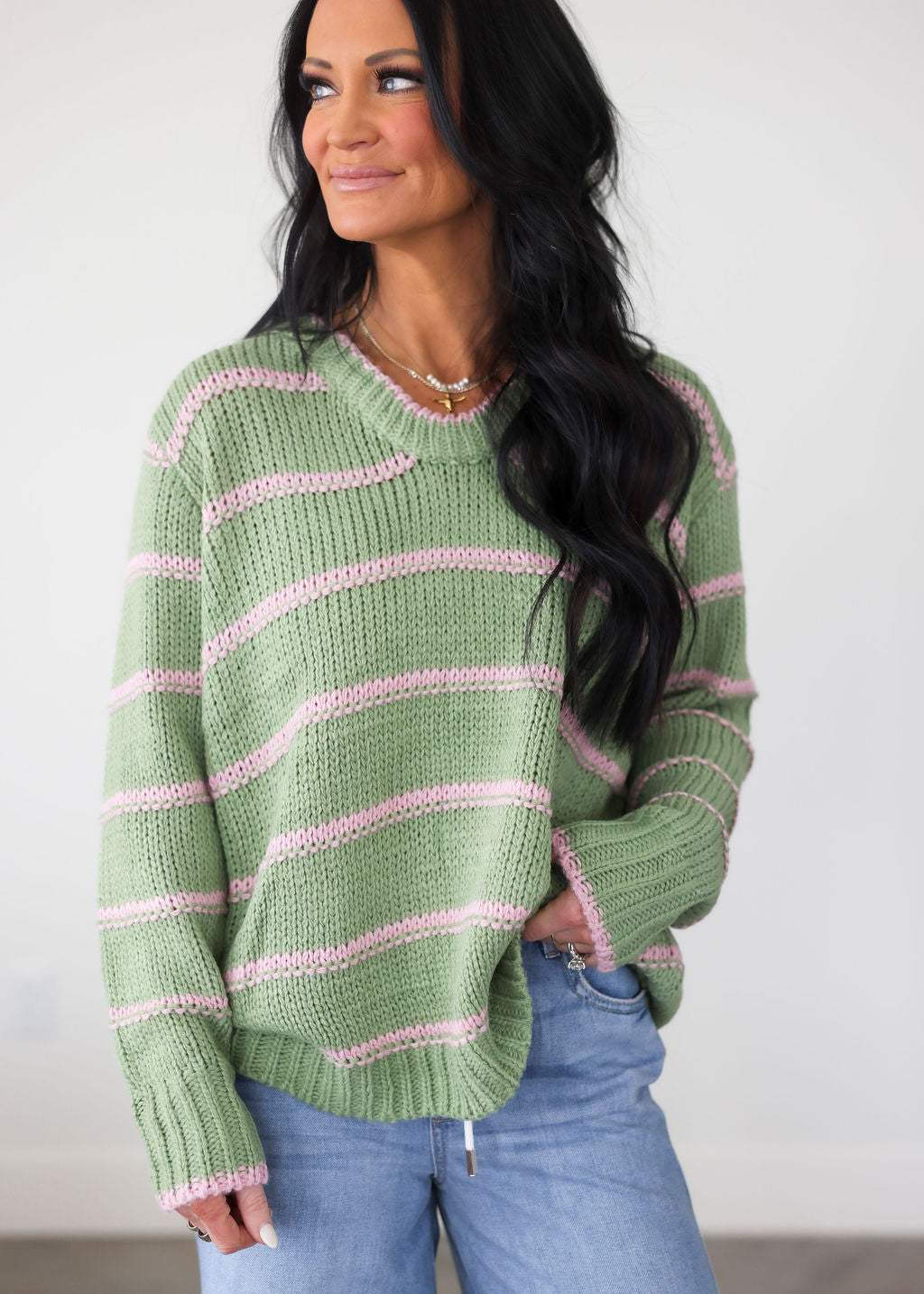 Stelle Striped Sweater