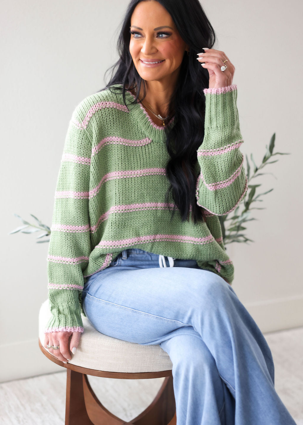 Stelle Striped Sweater