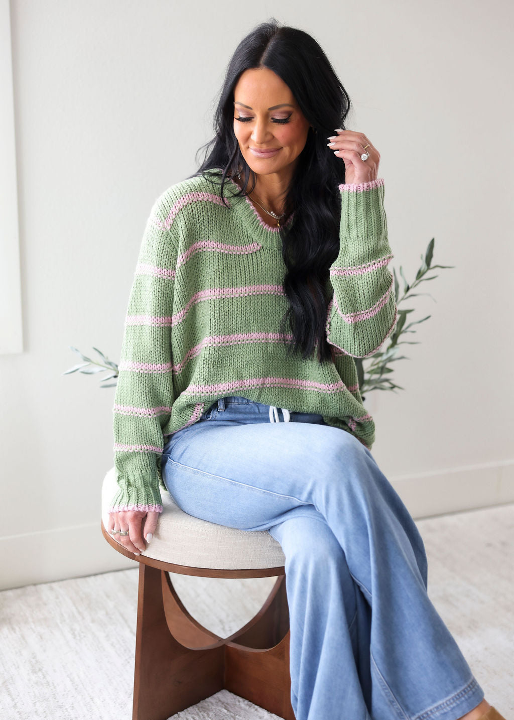 Stelle Striped Sweater
