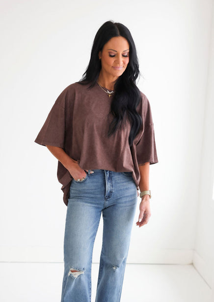 Tayler Acid Wash Tee product view