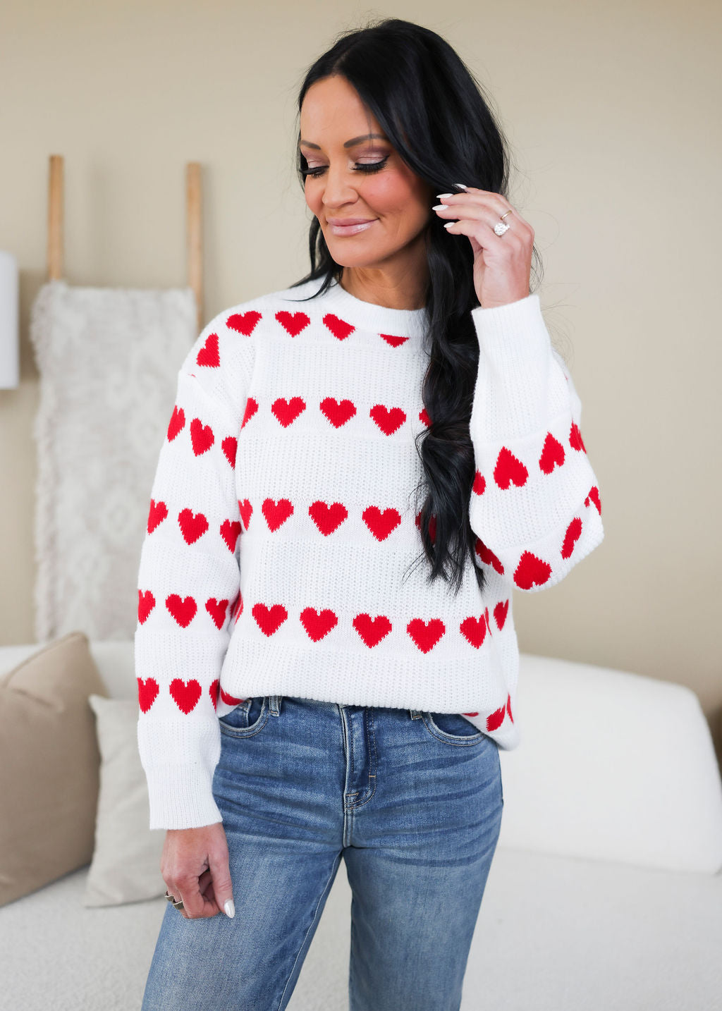 Sadie Heart Sweater