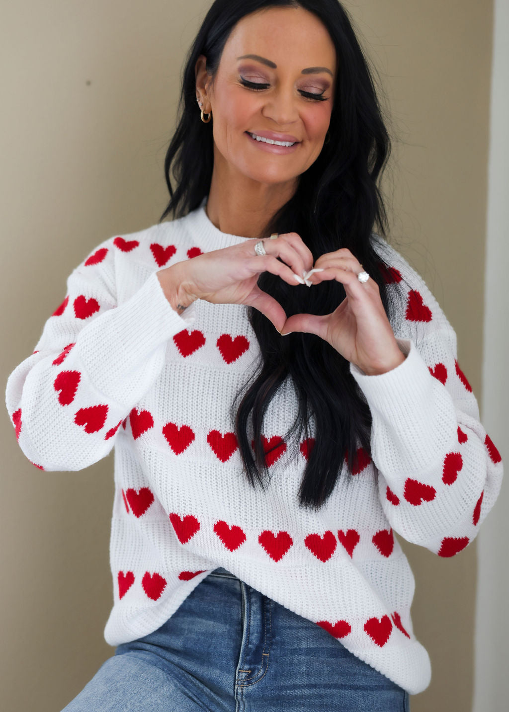 Sadie Heart Sweater