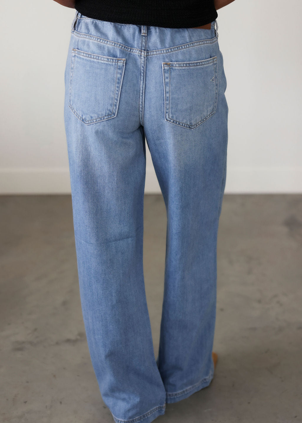 Amika Hidden Wide Leg Jean