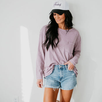 Raine Mineral Wash Long Sleeve