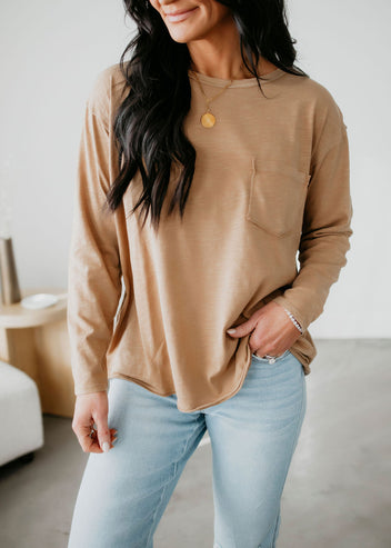 Raine Mineral Wash Long Sleeve