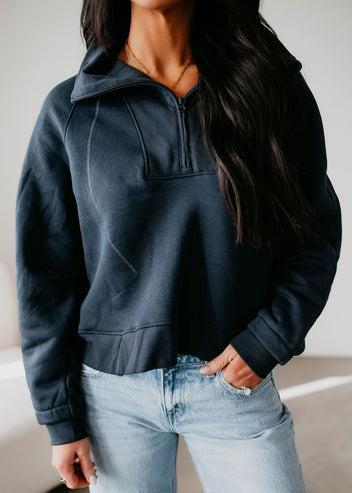 Attie Half-Zip Pullover