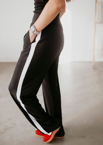 Tatie Stripe Track Pant