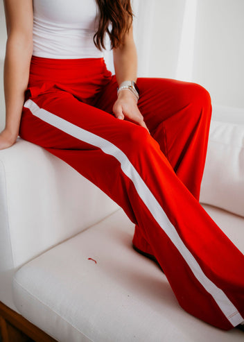 Tatie Stripe Track Pant