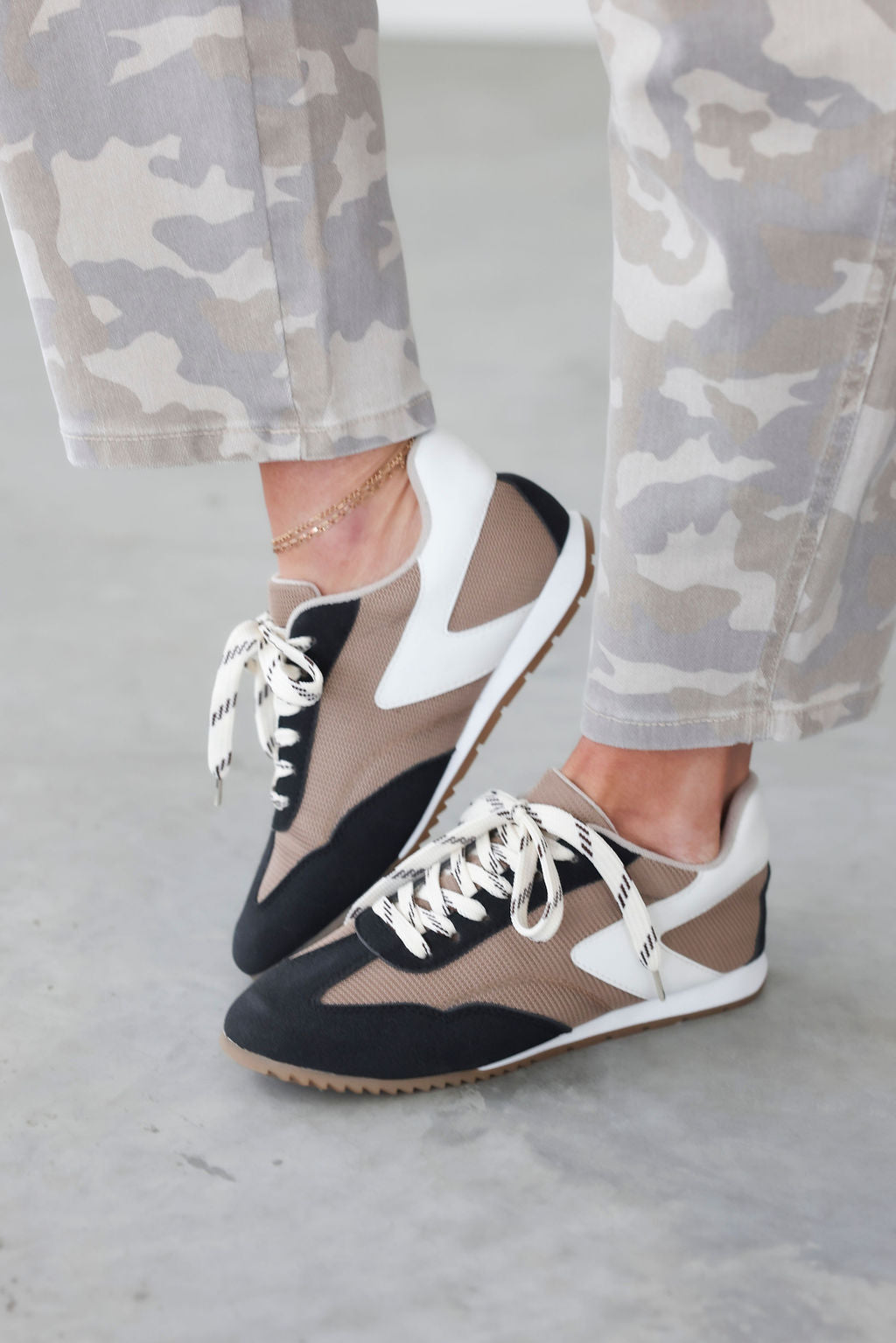 image of Natalie Lace-Up Sneakers