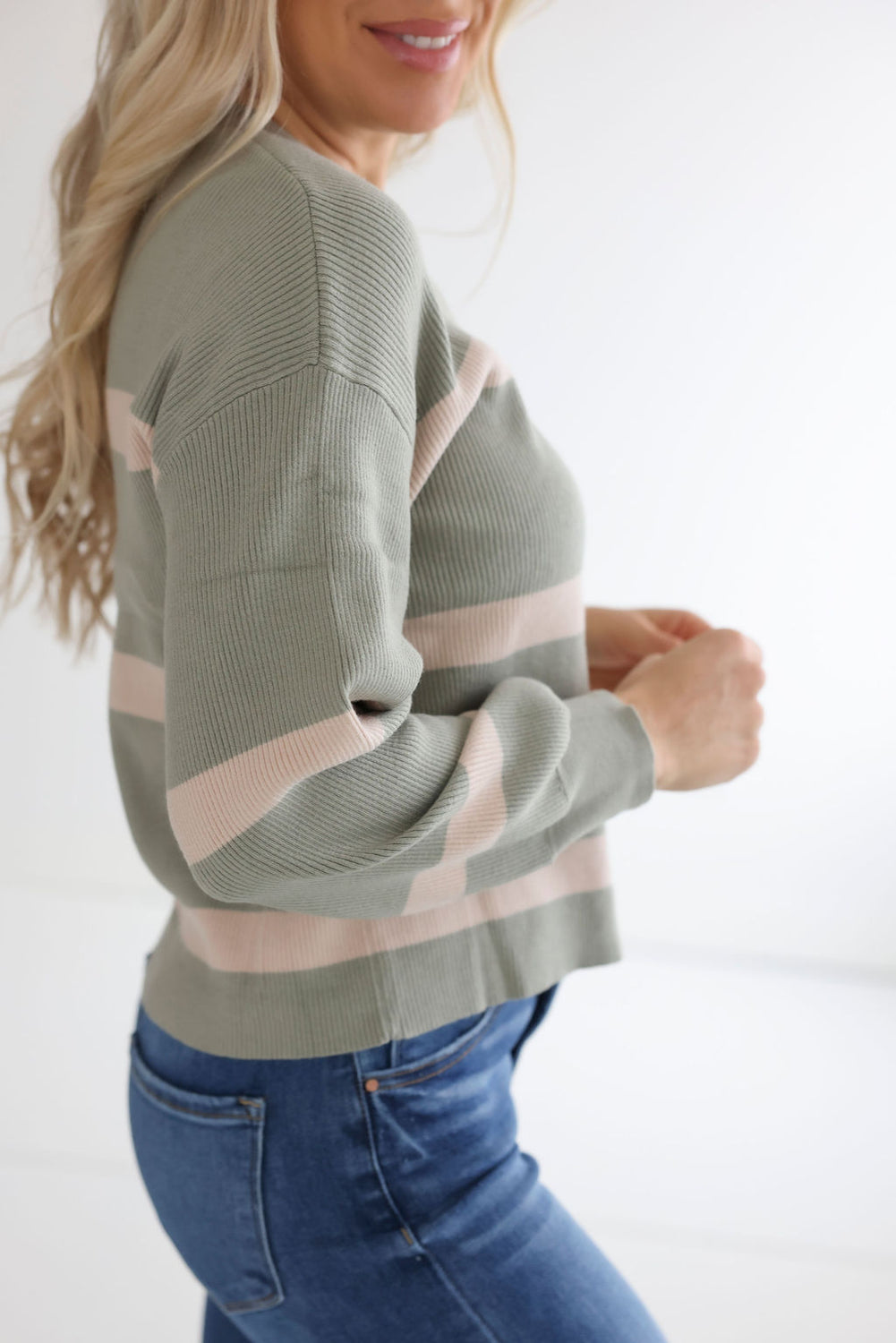 Paulie Striped Pullover