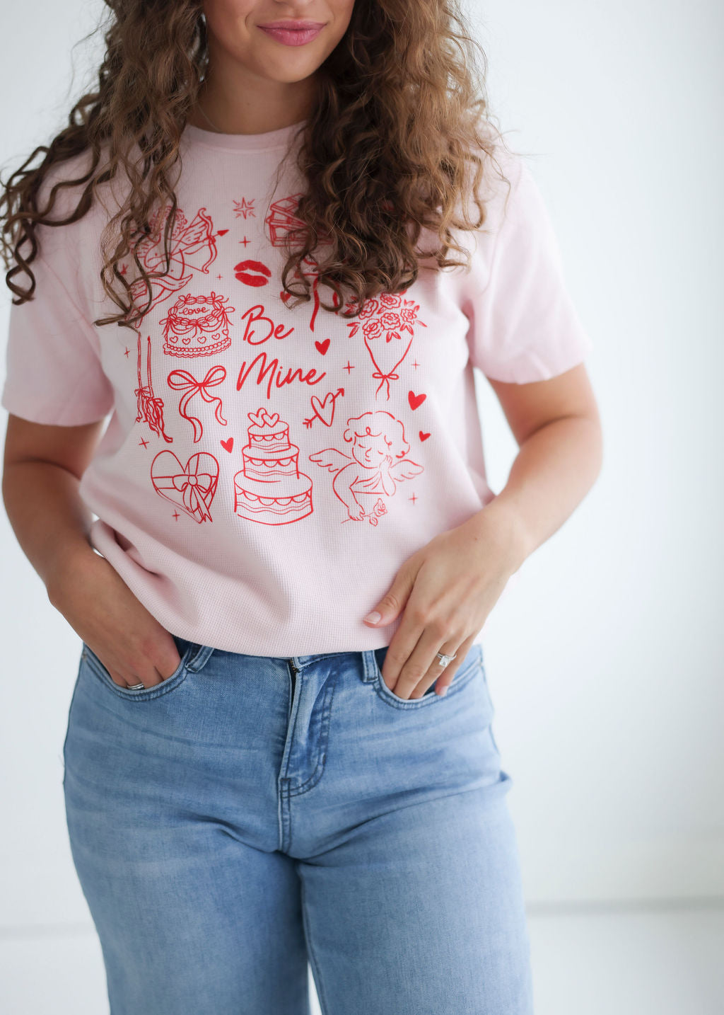 Valentine Doodles Graphic Tee