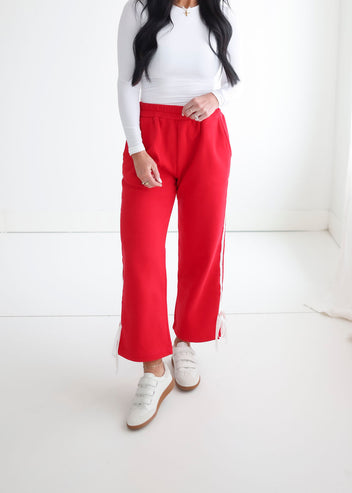 Terri Side Bow Sweatpants