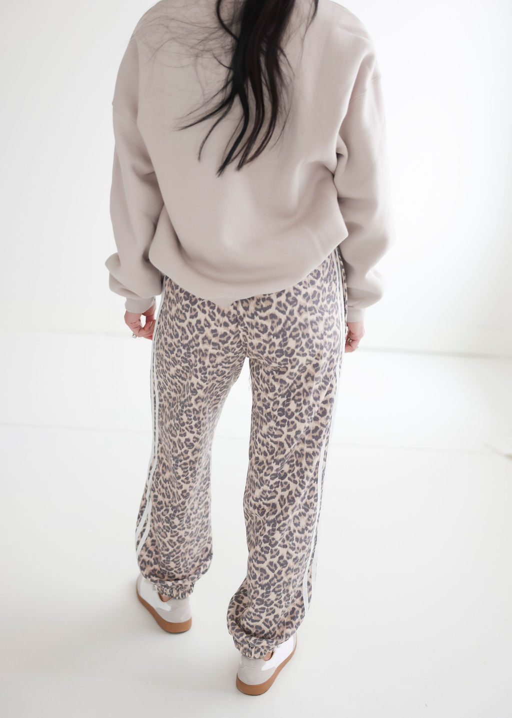 Stevie Leopard Track Pants