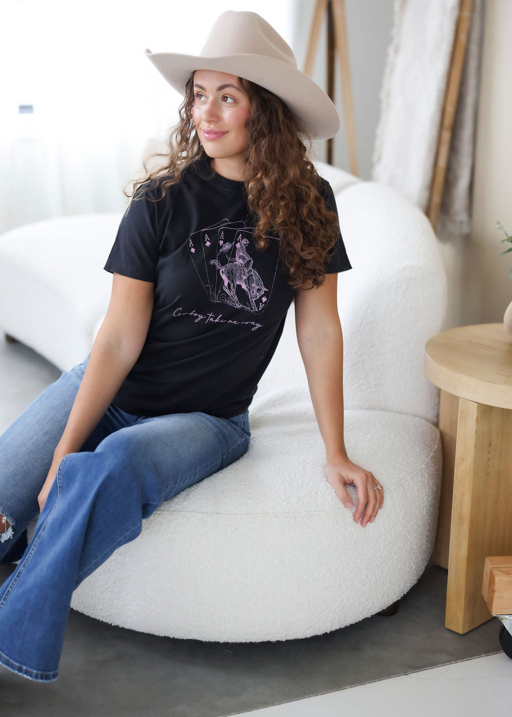 Cowboy Take Me Away Graphic Tee