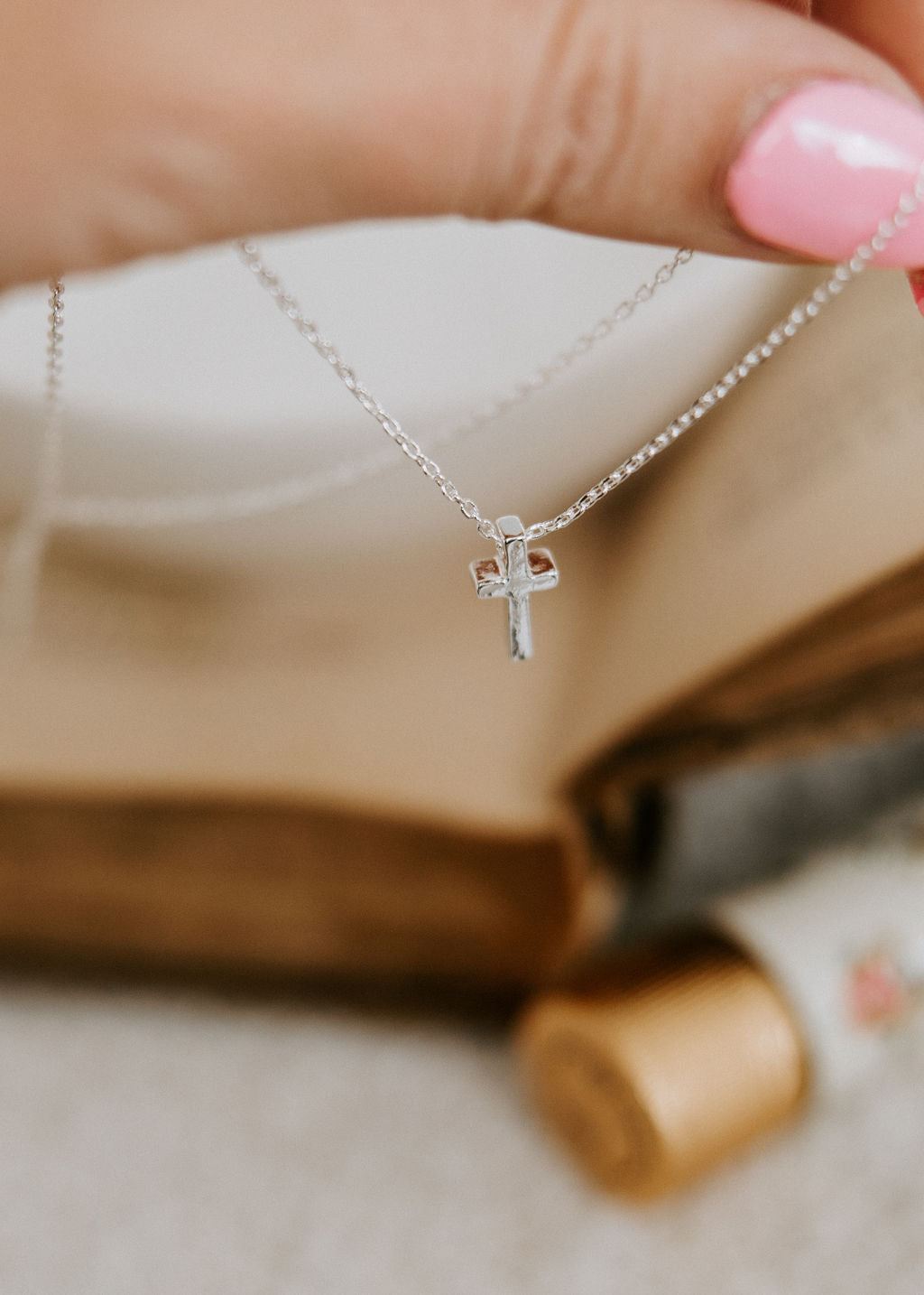 Minimalist Cross Necklace