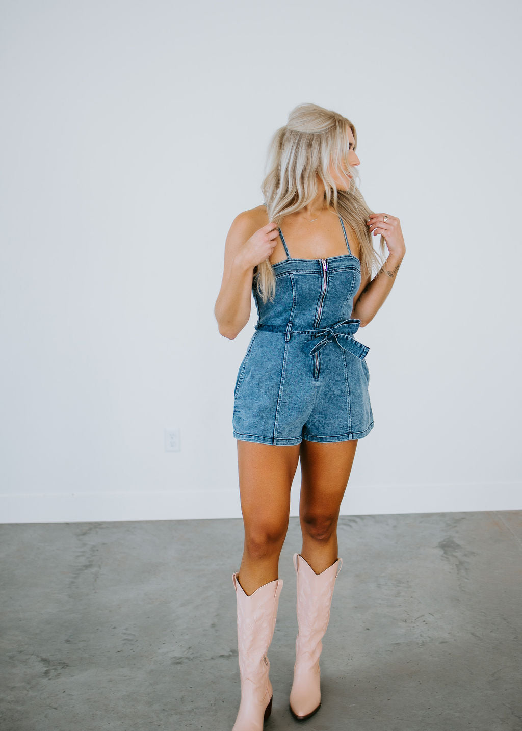 Montana Denim Romper