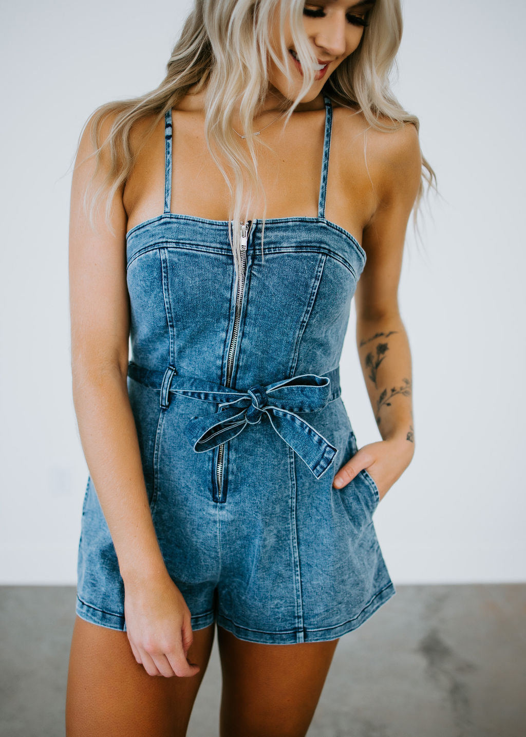 Montana Denim Romper