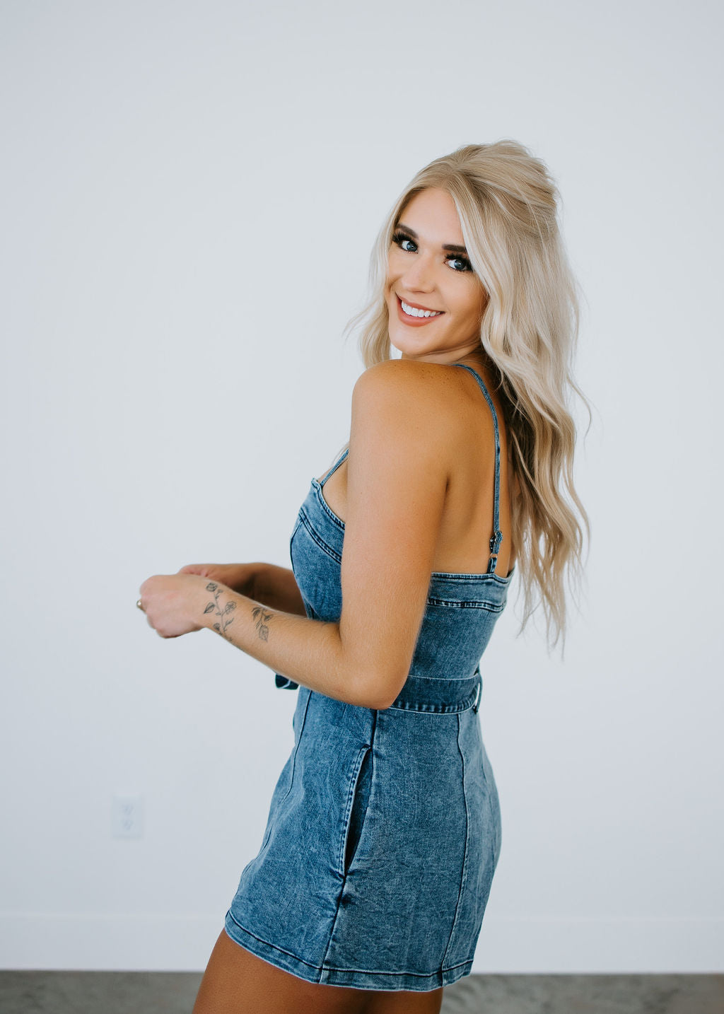 Montana Denim Romper