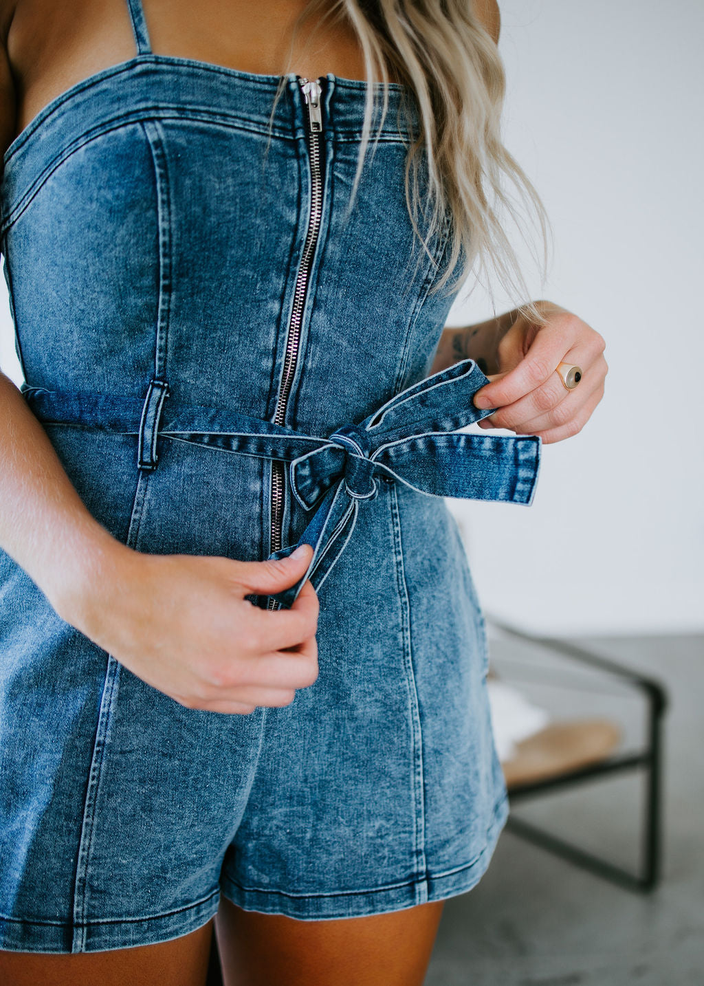 Montana Denim Romper