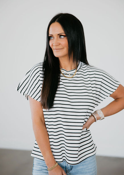 Wallis Striped Top