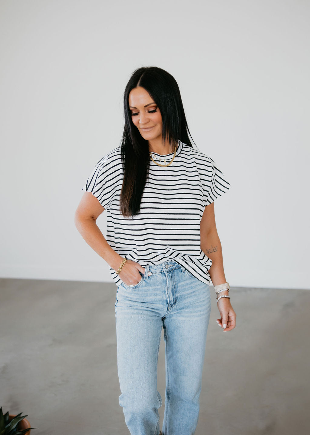 Wallis Striped Top