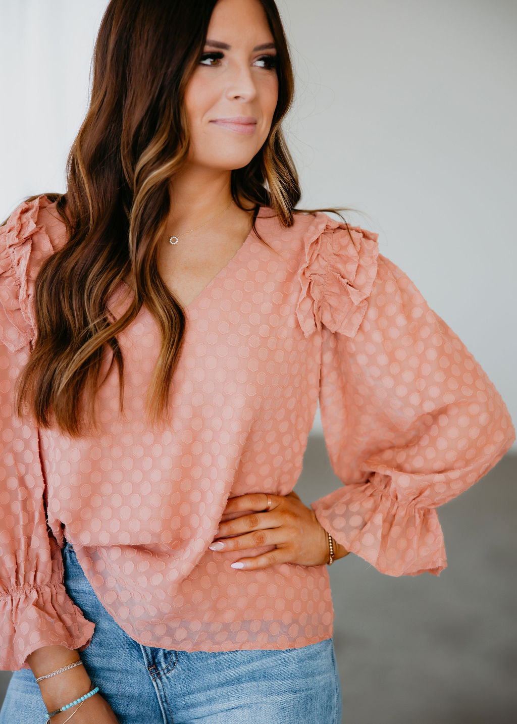 Ayla Ruffled Blouse