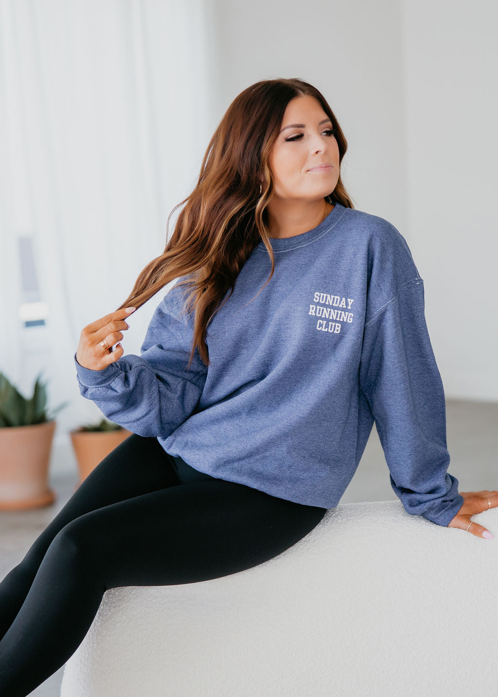 Sunday Running Club Graphic Sweatshirt