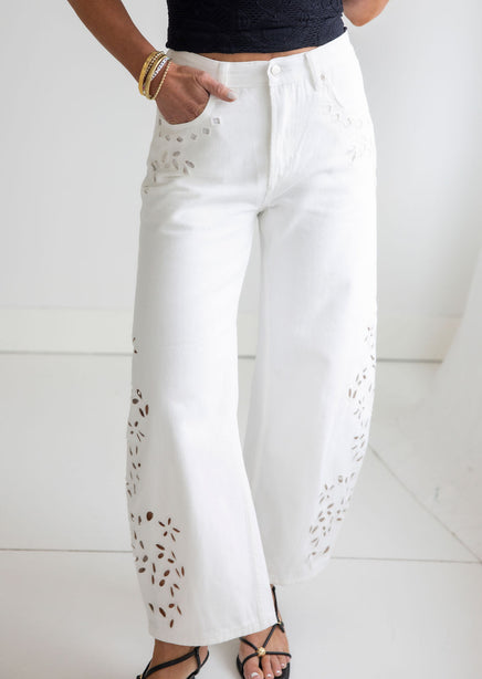 Sheila Saige Barrel Jean product view