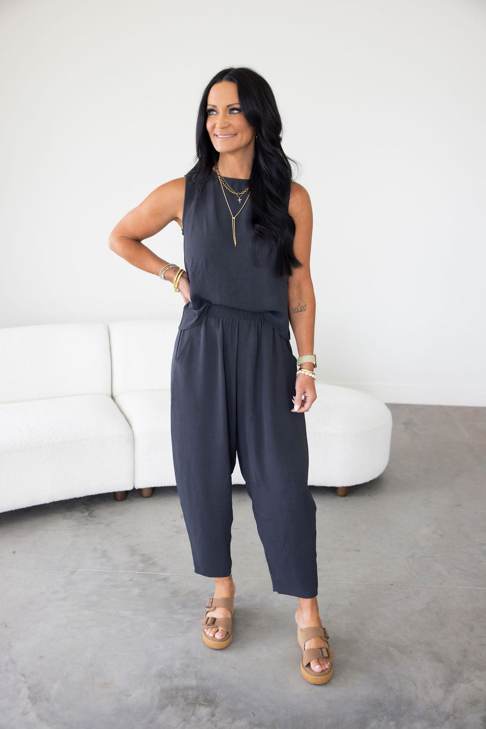 Isaac Textured Pant Set