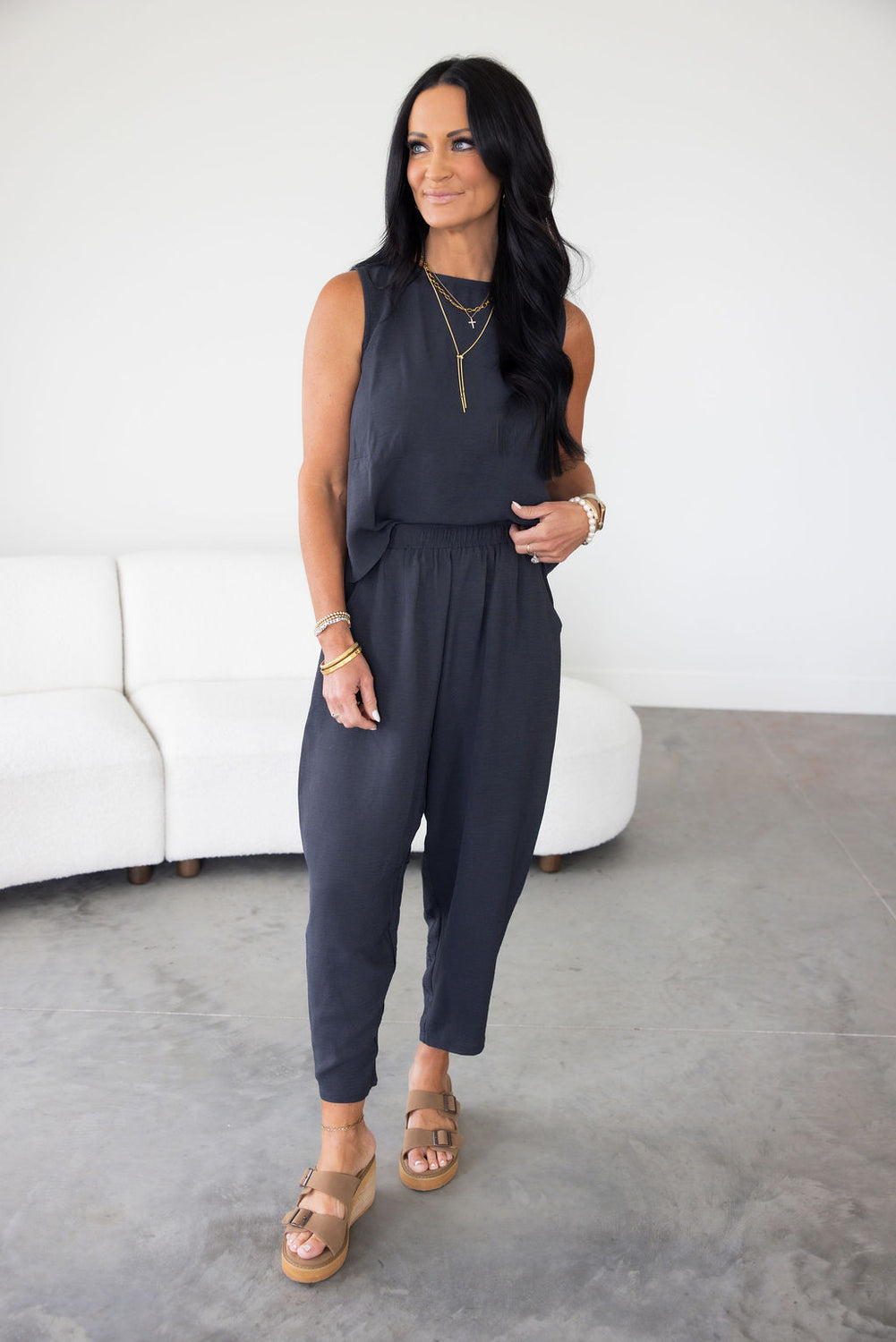 Isaac Textured Pant Set
