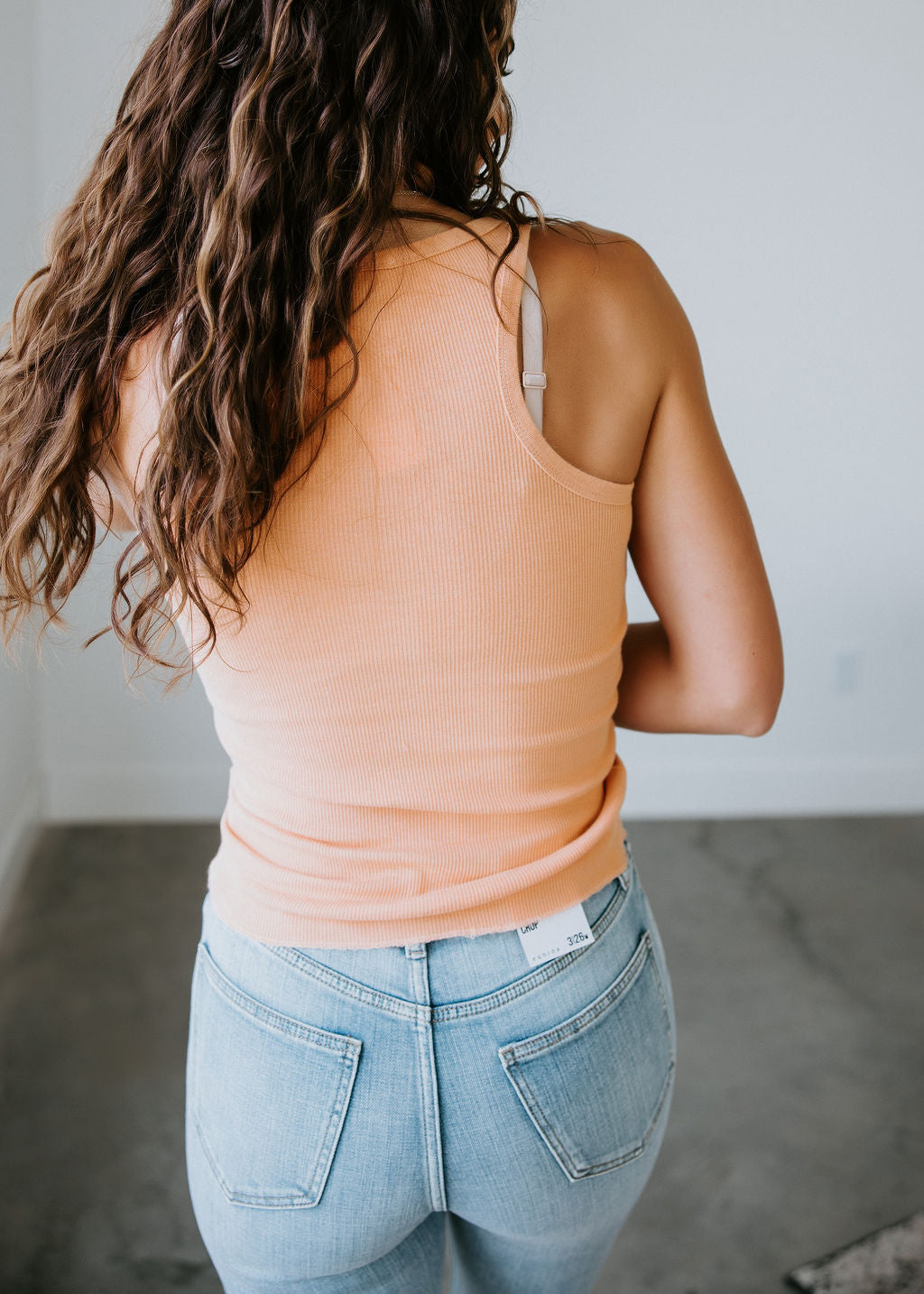 Arlie Ribbed Henley Tank