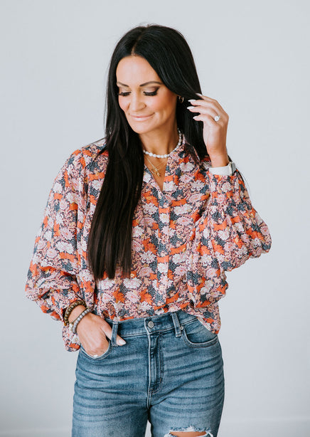 Danielle Floral Blouse